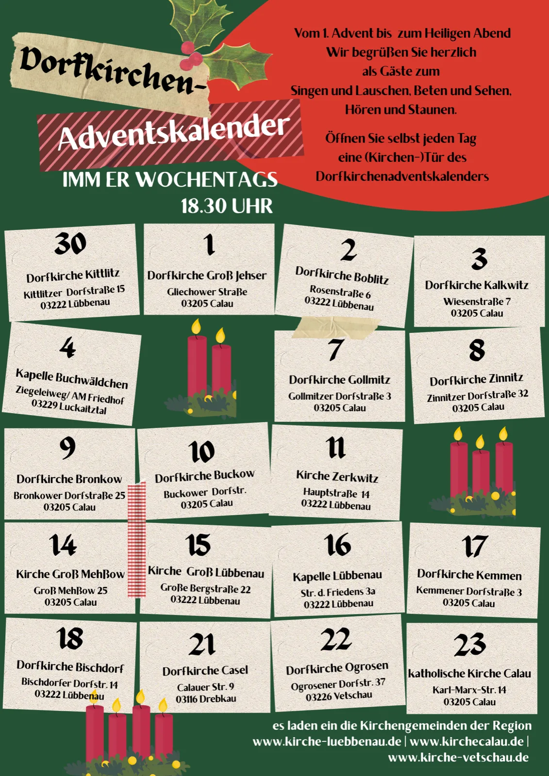 Veranstaltungsplakat